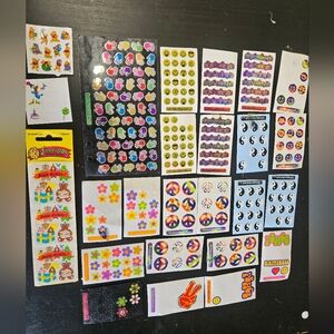 Lot of Stickopotamus & Sandylion Stickers Some New Some Used